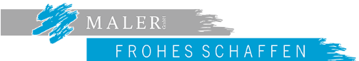 Maler GmbH „Frohes Schaffen“ - Logo